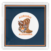 Load image into Gallery viewer, PREORDER Acrylic Serving Tray - Gameday - AUBURN ALABAMA SHIPS 11/20
