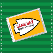 Load image into Gallery viewer, Super Bowl Acrylic Serving Tray - GAMEDAY Taylor&#39;s Version
