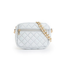 Load image into Gallery viewer, Emma Quilted Small Crossbody Bag with Gold Chain Strap
