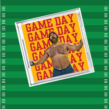 Load image into Gallery viewer, Super Bowl Acrylic Serving Tray - GAMEDAY Kelce Yellow
