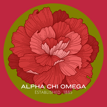 Load image into Gallery viewer, Acrylic Tray - Sorority Collection - ALPHA CHI OMEGA - BOW RSW
