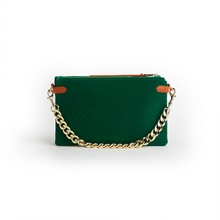 Load image into Gallery viewer, Velvet Envelope Bag with Gold Chain
