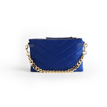 Load image into Gallery viewer, Velvet Envelope Bag with Gold Chain
