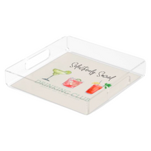 Load image into Gallery viewer, PREORDER Acrylic Serving Tray - Cocktail Collection - DRINKING CLUB SHIPS 11/20
