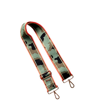 Load image into Gallery viewer, Camo Print Adjustable Bag Strap - Gold Hardware - 10 colors available
