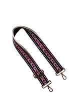 Load image into Gallery viewer, Mini Arrow Aztec Guitar Purse Strap - 5 colors Available
