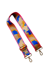 Load image into Gallery viewer, Camo Print Adjustable Bag Strap - Gold Hardware - 10 colors available
