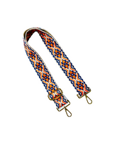 Load image into Gallery viewer, Aztec Diamond Guitar Purse Strap - 9 Colors Available
