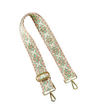 Load image into Gallery viewer, Aztec Diamond Guitar Purse Strap - 9 Colors Available
