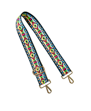 Load image into Gallery viewer, Aztec Diamond Guitar Purse Strap - 9 Colors Available
