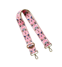 Load image into Gallery viewer, Embroidered Guitar Straps - Assorted Prints + Florals - 10 Available
