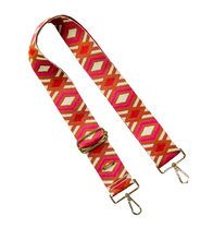 Load image into Gallery viewer, Diamond Embroidered Guitar Purse Strap - 3 Colors available
