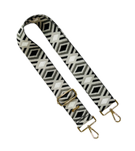 Load image into Gallery viewer, Diamond Embroidered Guitar Purse Strap - 3 Colors available
