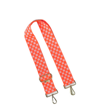 Load image into Gallery viewer, Checker Patterned Bag Strap - 6 Colors available
