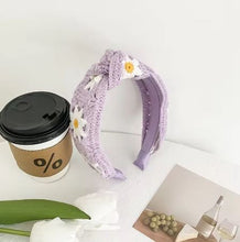 Load image into Gallery viewer, Flower Crochet Headbands
