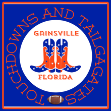 Load image into Gallery viewer, PREORDER Acrylic Serving Tray - Gameday Boots Ready - GAINSVILLE FLORIDA SHIPS 11/20
