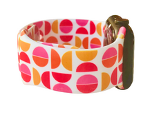 Load image into Gallery viewer, Pink and Orange Retro Apple Watch Band
