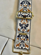 Load image into Gallery viewer, Embroidered Guitar Straps - Assorted Prints + Florals - 10 Available
