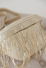 Load image into Gallery viewer, Metallic Removable Fringe Western Style Suede Bum Sling Hip Bag
