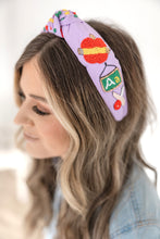 Load image into Gallery viewer, Teacher - Educator Hand Beaded Headband
