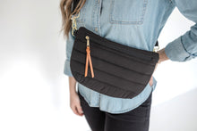 Load image into Gallery viewer, Addison Quilted Nylon Waist/ Sling Bag
