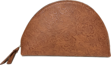Load image into Gallery viewer, Tooled Leather Cosmetic Bags
