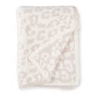 Load image into Gallery viewer, Luxe Leopard Throw Blanket - Stone Leopard
