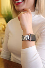 Load image into Gallery viewer, HALLOWEEN Black Geometric Apple Watch Band

