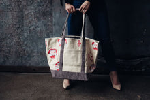 Load image into Gallery viewer, Red Sweater Canvas Tote
