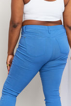 Load image into Gallery viewer, YMI Jeanswear Kate Hyper-Stretch Full Size Mid-Rise Skinny Jeans in Electric Blue
